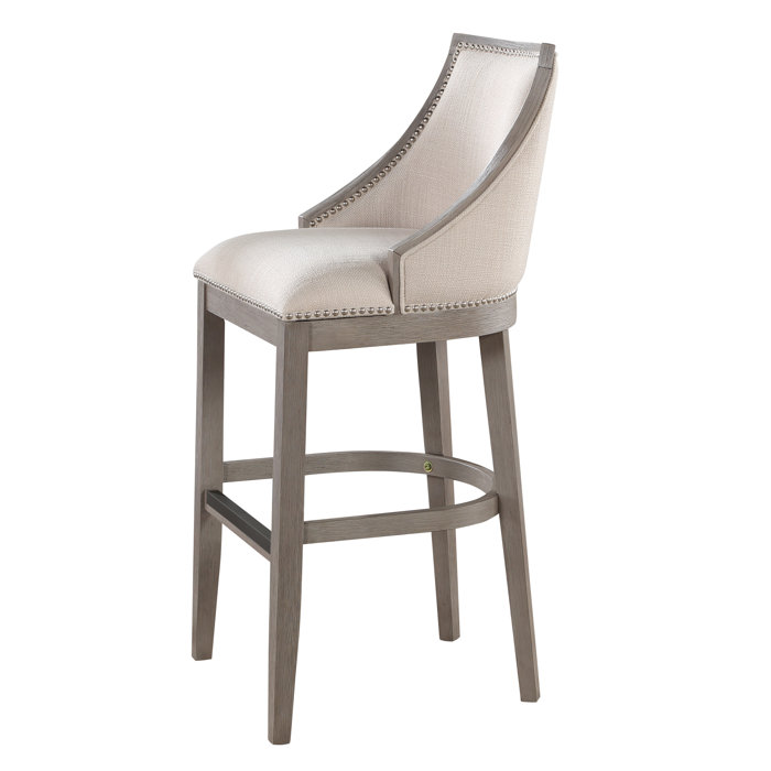 One Allium Way® Tullytown Upholstered Bar & Counter Stool & Reviews